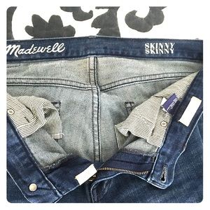 Madewell skinny skinny denim